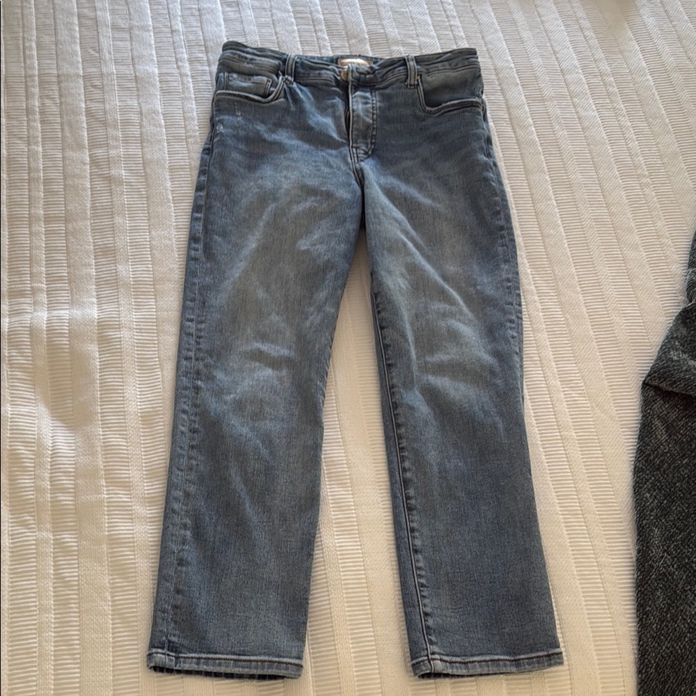 Kut from the Kloth Reese Fab Ab Ankle Straight Leg Jeans